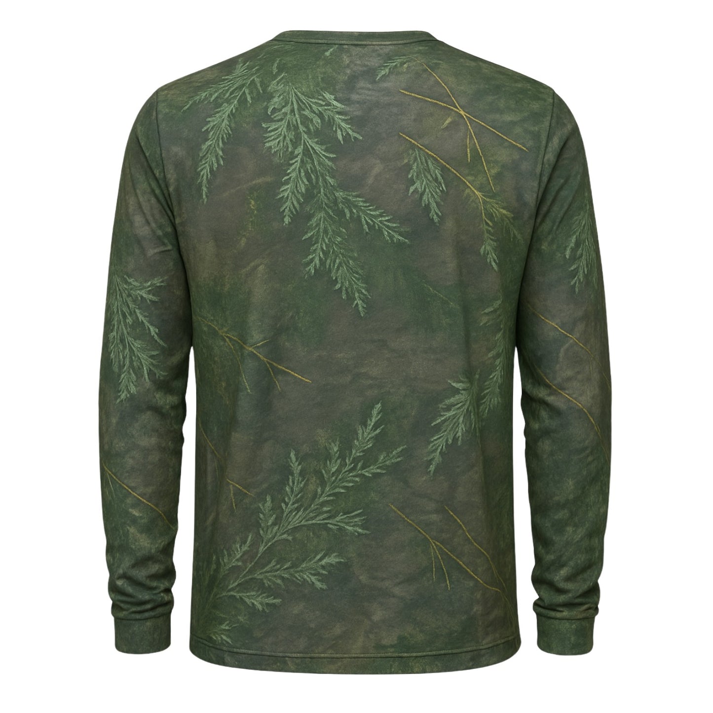 Adaçayı Orman Desenli Mikrofiber Sweatshirt - Avcı Sweatshirt - Hızlı Ku