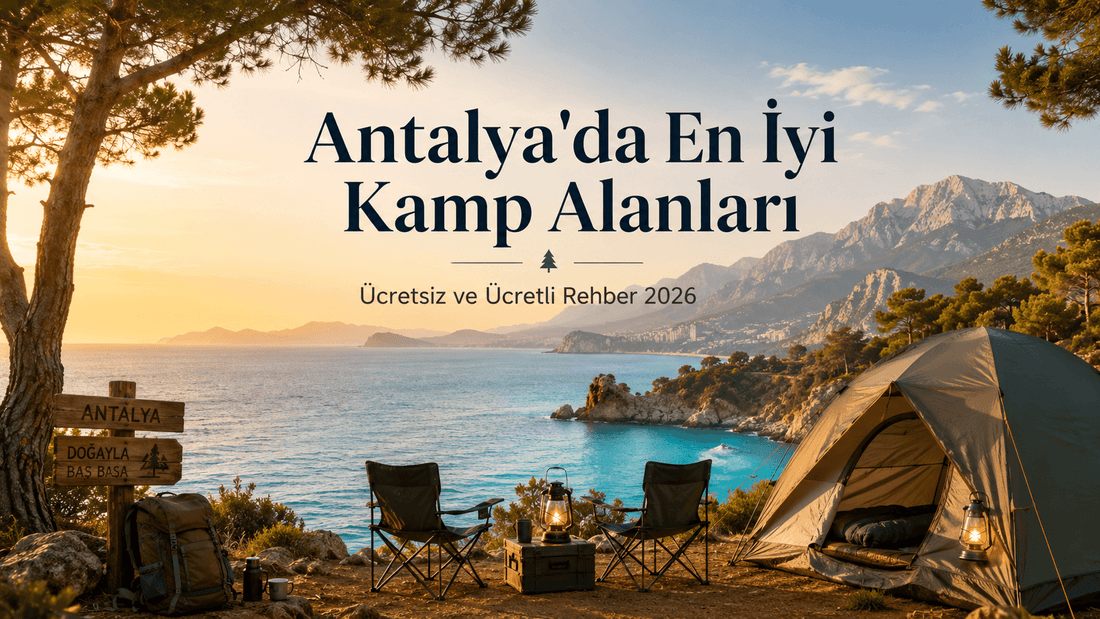 Antalya’da En İyi Kamp Alanları: Ücretsiz ve Ücretli Yerler [2026]