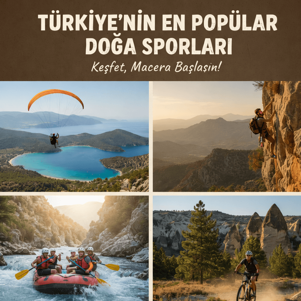 Türkiye’de En Popüler Doğa Sporları Nelerdir? | Bölgelere Göre Rehber