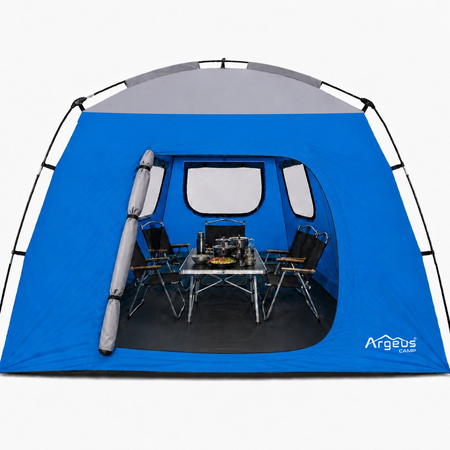 6 Kişilik Gazebo Kamp Gölgeliği - Kamp Çadırı - 270x270x180cm - Argeus Skydome