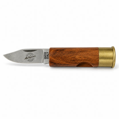 Antonini Old Bear Çakı - 12 CL. Temalı - Ağaç Desen - Ceviz - Anto 1301-CU-S