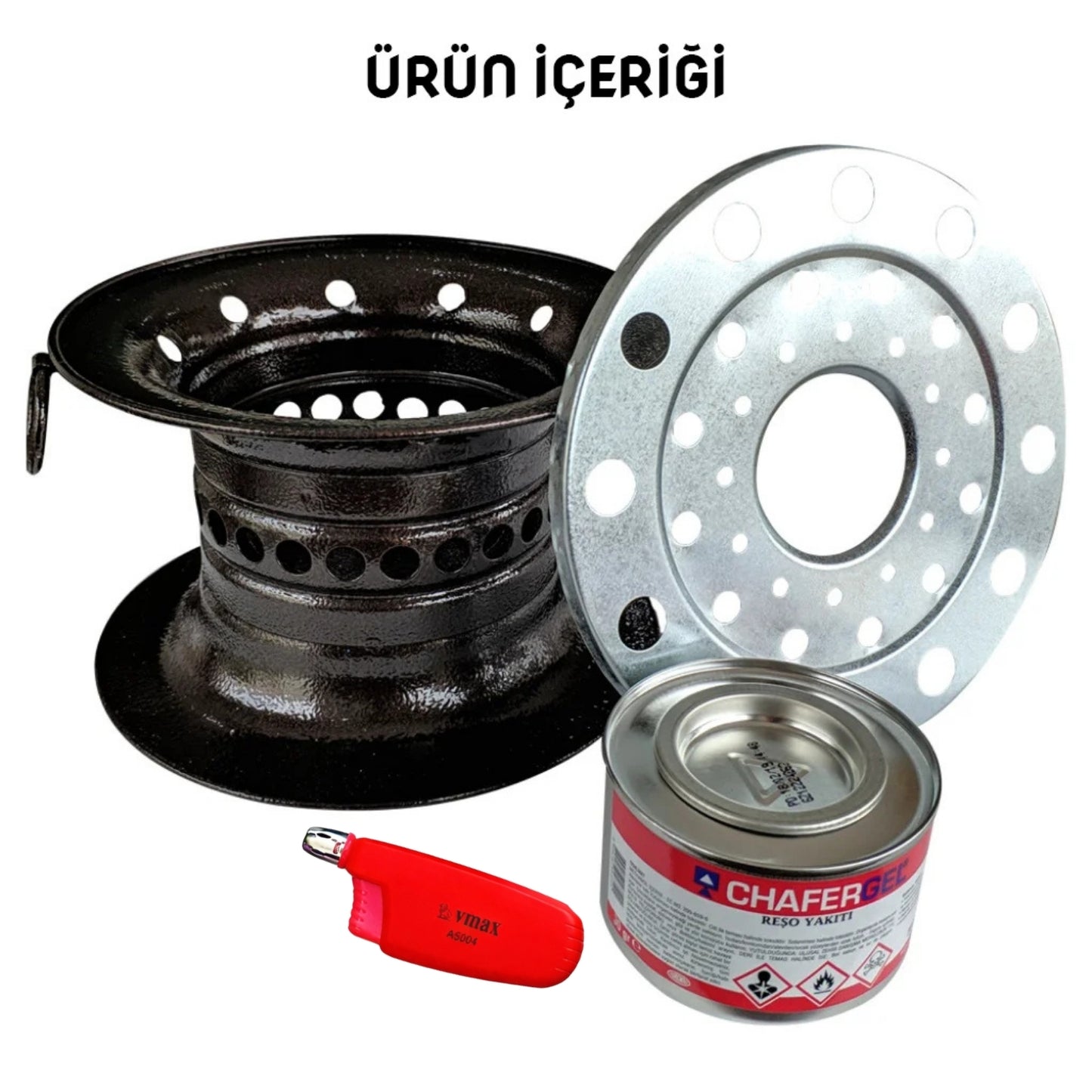 Argeus Jel Yakıtlı Osmanlı Ocağı Siyah