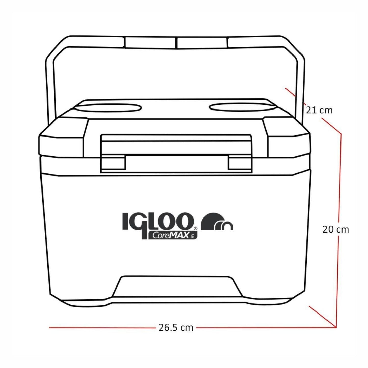 Buzluk - Igloo - CoreMAX - 5 lt - 300723