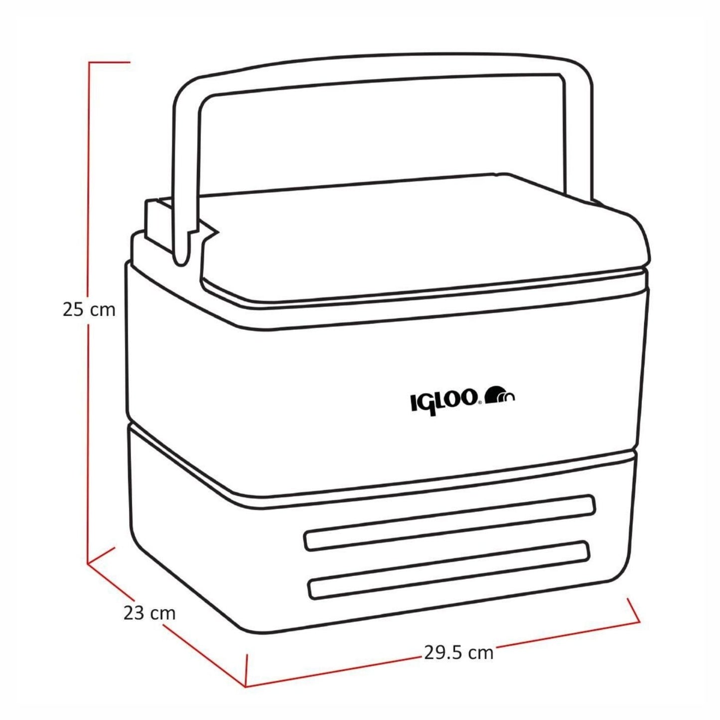 Buzluk - Igloo - EliteCore - 8.2 lt - Yeşil - 300724
