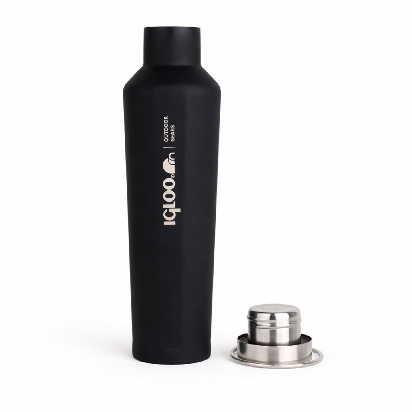 Çelik Mug Termos - Igloo - Pentagon - 750ml - Siyah - 205792