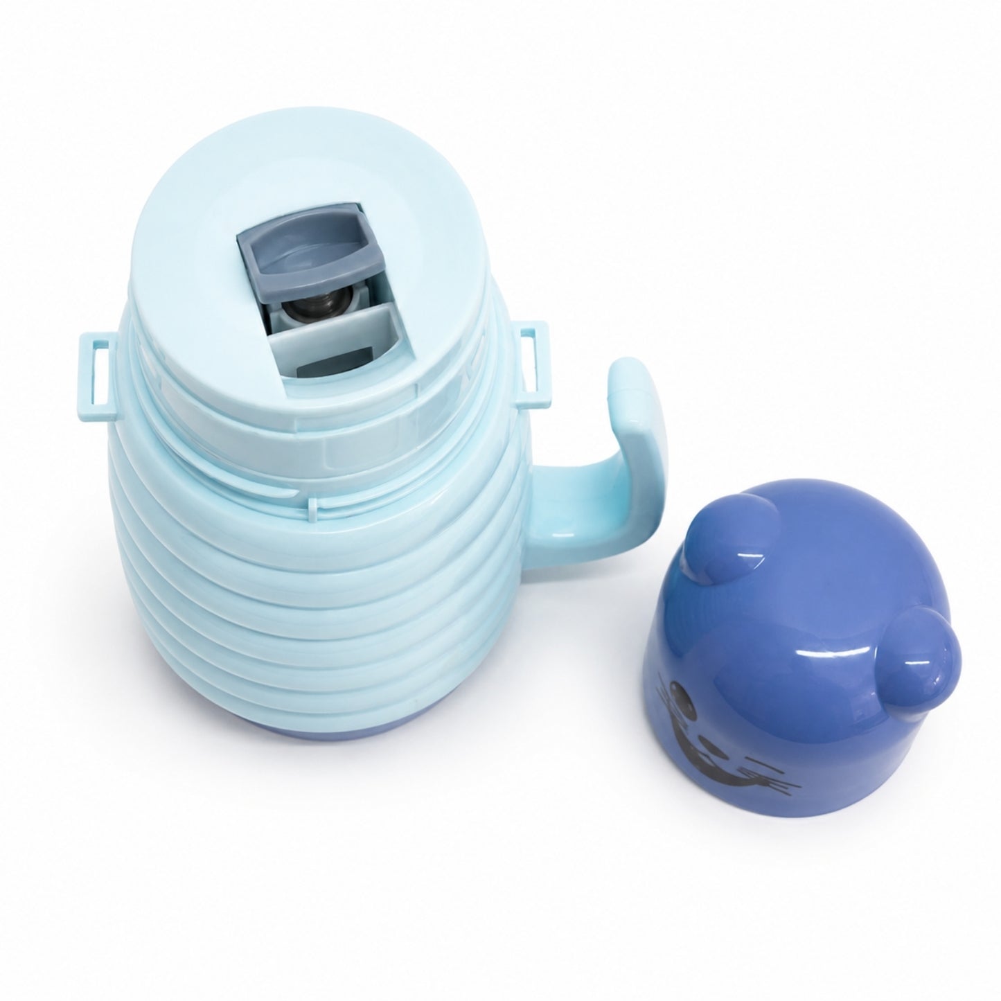 Çocuk Çelik Matara - Emojili - 350 ml - Mavi - 200339