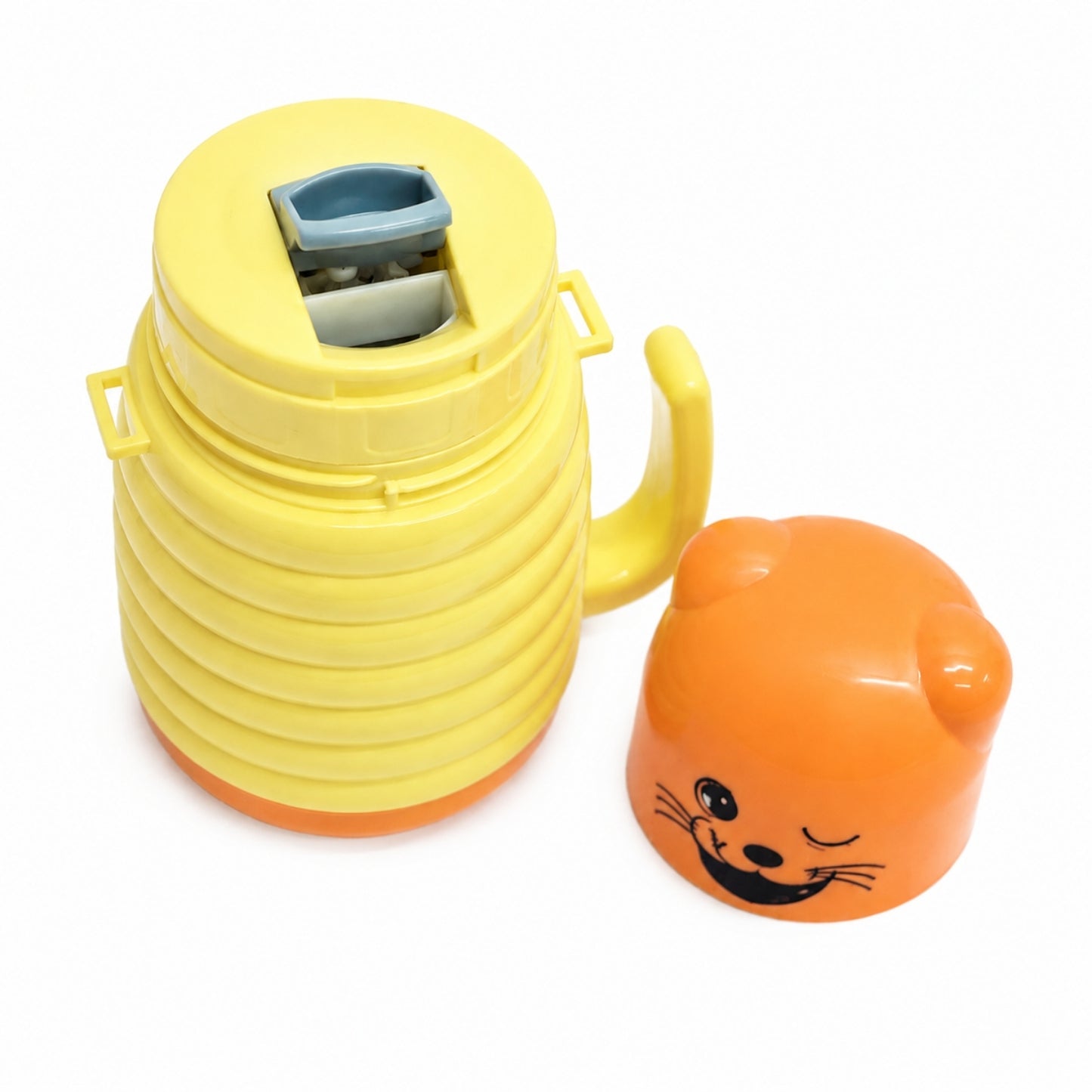 Çocuk Çelik Matara - Emojili - 350 ml - Sarı - 200339