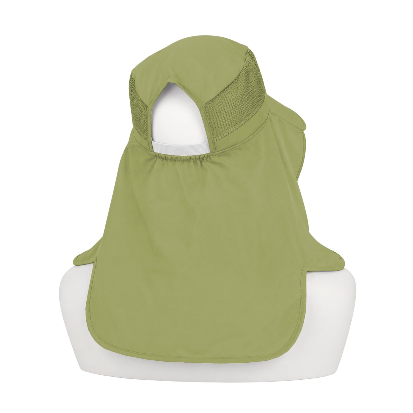 Ense Korumalı Outdoor Şapka - Fileli - Haki - Savex