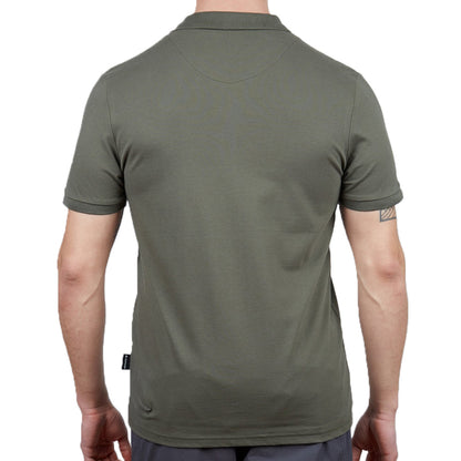 Erkek Polo Yaka Tişört - Pamuklu Spor Tişört - Stratus - Haki (600303)