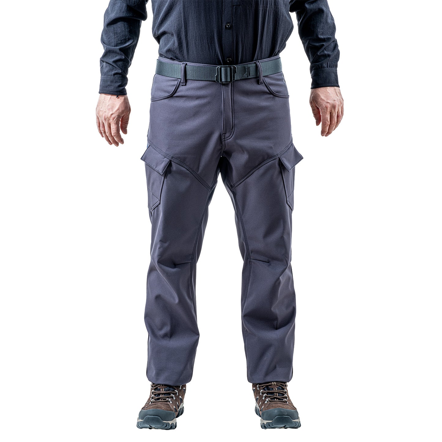 İçi Polarlı Softshell Pantolon - Su Rüzgar Geçirmez - Savage - Antrasit