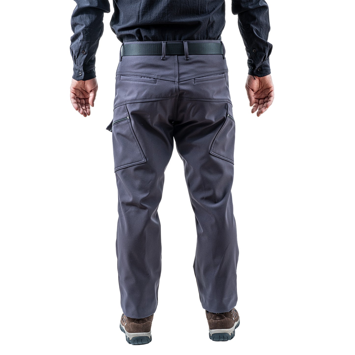 İçi Polarlı Softshell Pantolon - Su Rüzgar Geçirmez - Savage - Antrasit