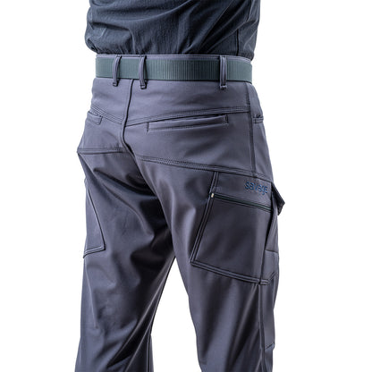 İçi Polarlı Softshell Pantolon - Su Rüzgar Geçirmez - Savage - Antrasit