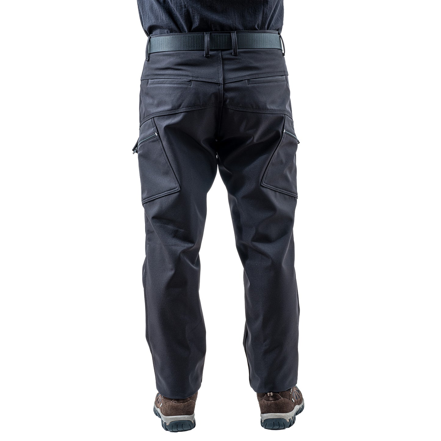İçi Polarlı Softshell Pantolon - Su Rüzgar Geçirmez - Savage - Siyah