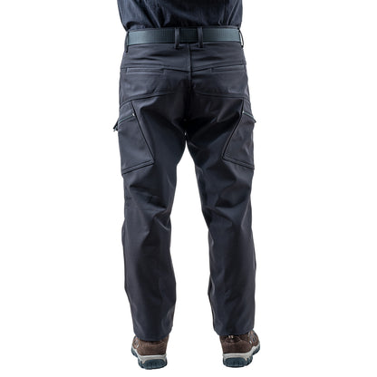 İçi Polarlı Softshell Pantolon - Su Rüzgar Geçirmez - Savage - Siyah