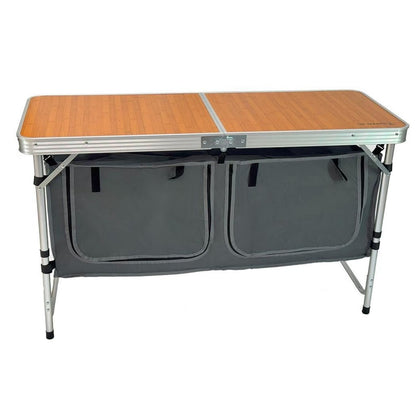 Katlanabilir Ahşap Kamp Masası - Madfox Nova - 547280