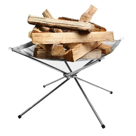 Katlanabilir Ateş Sehpası -Brülör - Madfox Fire Rack - 547216