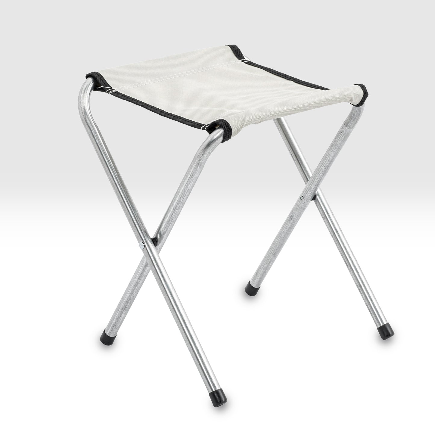 Katlanabilir Kamp Masası Seti - 4/6 Kişilik - 4 Tabureli - Elevate Plus - Siyah