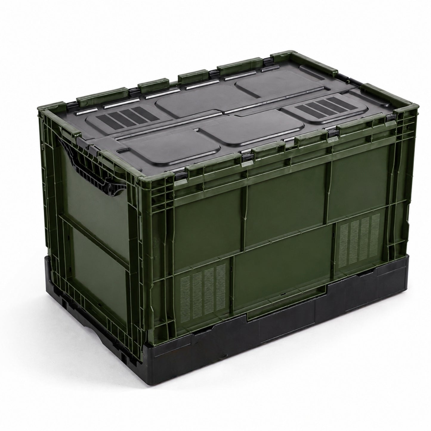 Katlanabilir Kamp Saklama Kutusu - 80  LT - FreeCamp - Siyah - 205987