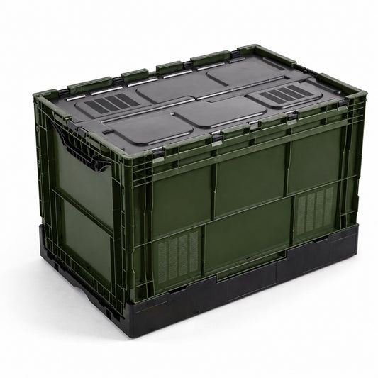 Katlanabilir Kamp Saklama Kutusu - 80  LT - FreeCamp - Siyah - 205987