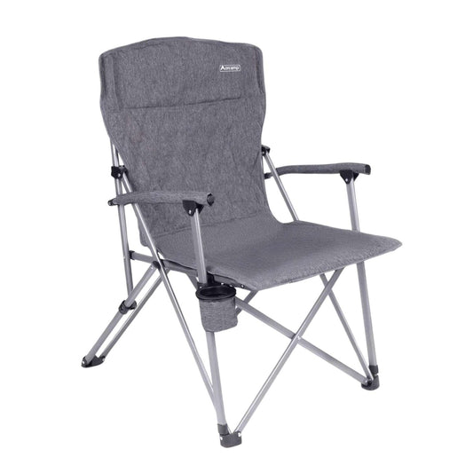 Katlanabilir Kamp Sandalyesi - Trono - Orcamp - Gri