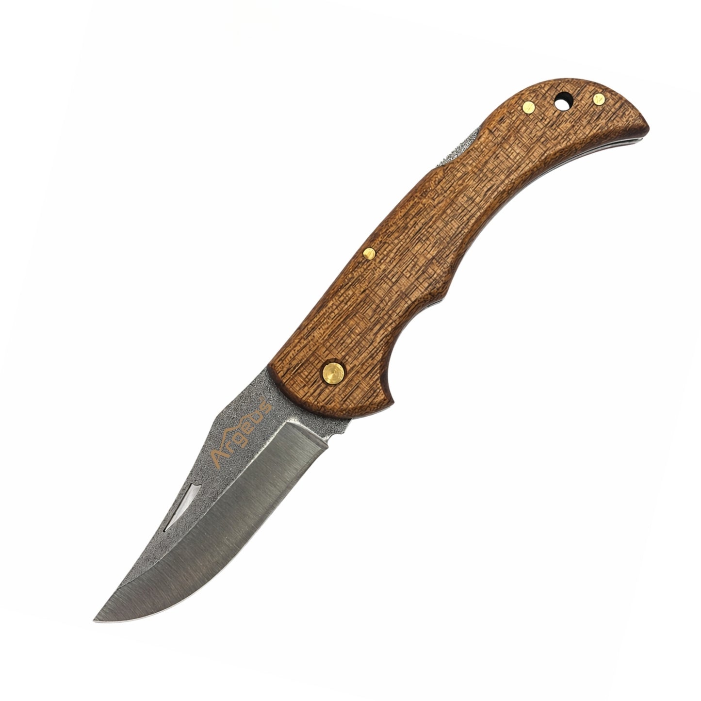 Katlanır Cep Çakısı - Argeus - Ahşap Saplı - Model 2