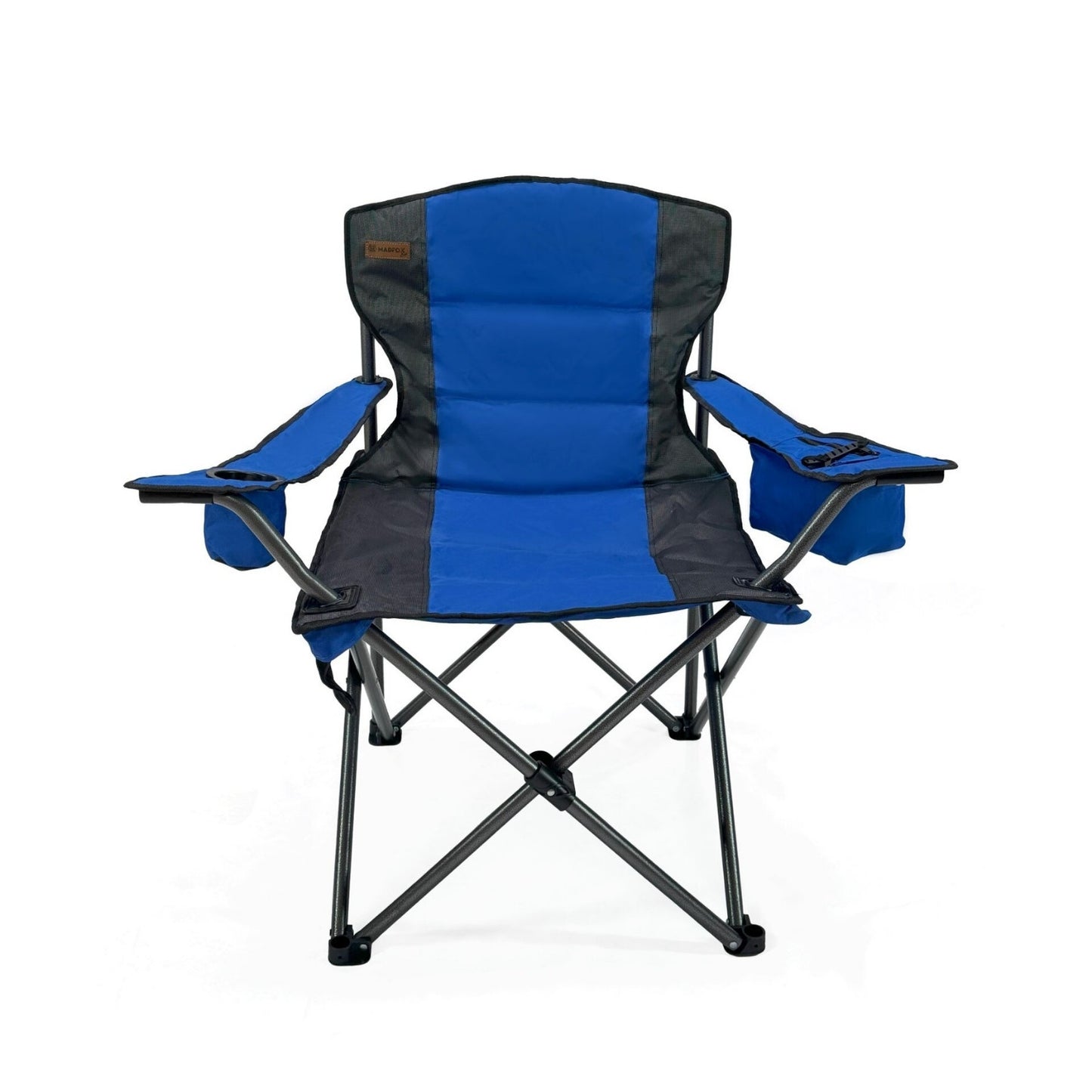 Katlanır Kamp Piknik Sandalyesi - Madfox Echo - Bardaklıklı - Mavi - 547287