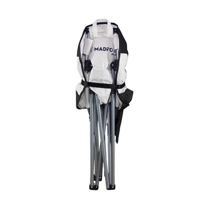 Katlanır Kamp Piknik Sandalyesi - Madfox Moonchair Deluxe - Siyah/Gri - 547212