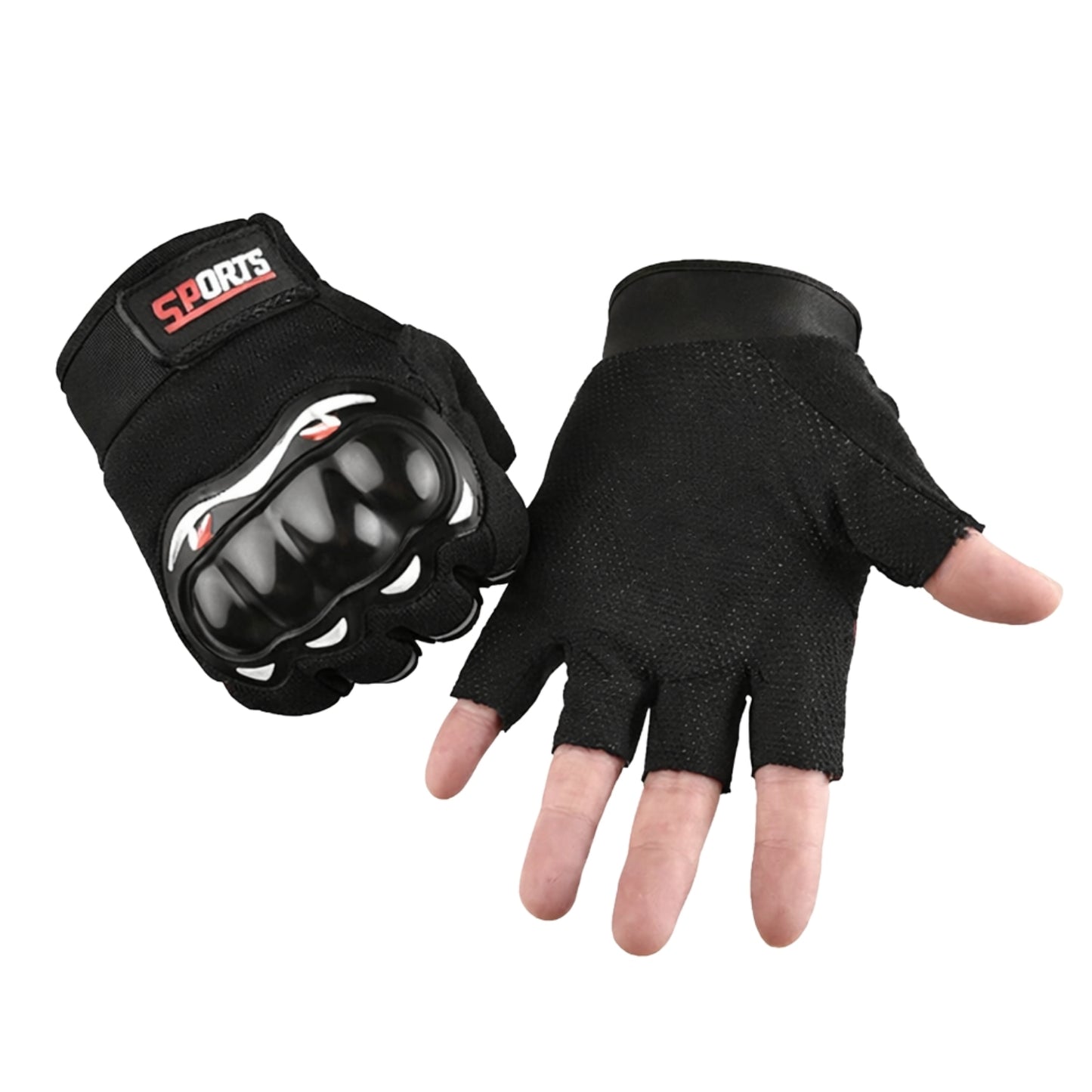 Kemik Taktikal Eldiven - Savage - Sports - Siyah (1109)