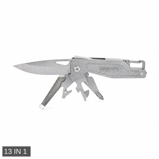 Multi Fonksiyonel Çakı - Swiss+Tech - 13 IN 1 - ST022001