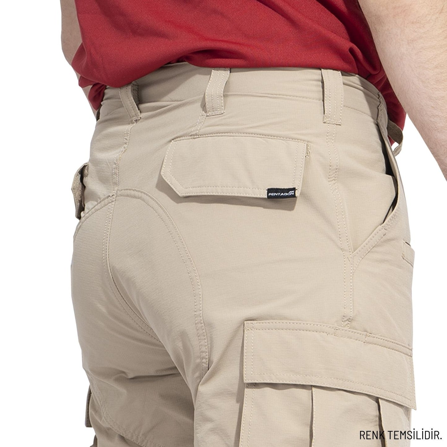 Outdoor Trekking Erkek Pantolon - Pentagon - BDU 2.0 Tropic - Black - K05060