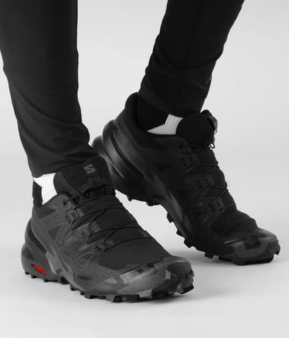 Salomon Speedcross 6 Erkek Koşu Ayakkabısı - Black/Black/Phantom
