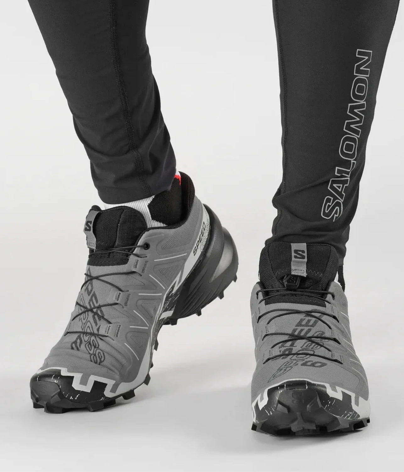 Salomon Speedcross 6 Erkek Koşu Ayakkabısı - Quiet Shade/Black/Pearl Blue