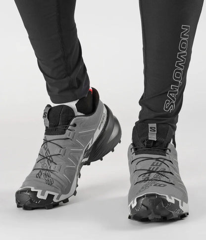 Salomon Speedcross 6 Erkek Koşu Ayakkabısı - Quiet Shade/Black/Pearl Blue