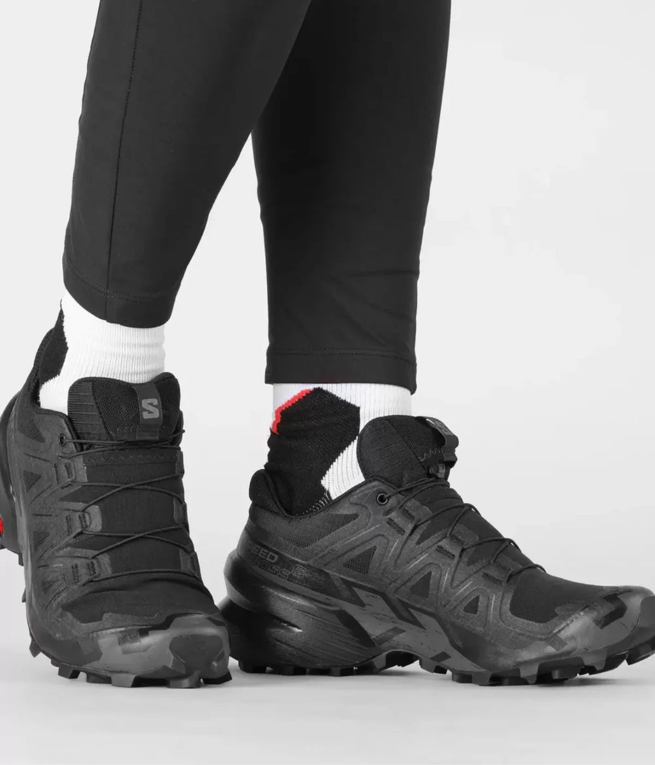 Salomon Speedcross 6 Kadın Koşu Ayakkabısı - Black/Black/Phantom