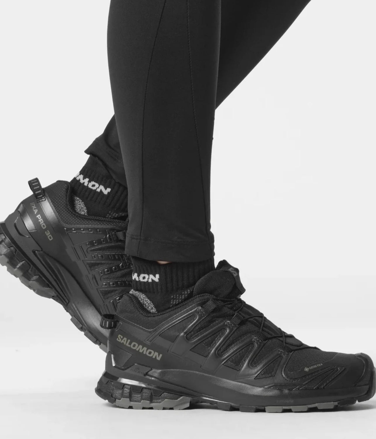 Salomon XA PRO 3D V9 Erkek Koşu Ayakkabısı - Black/Phantom/Pewter