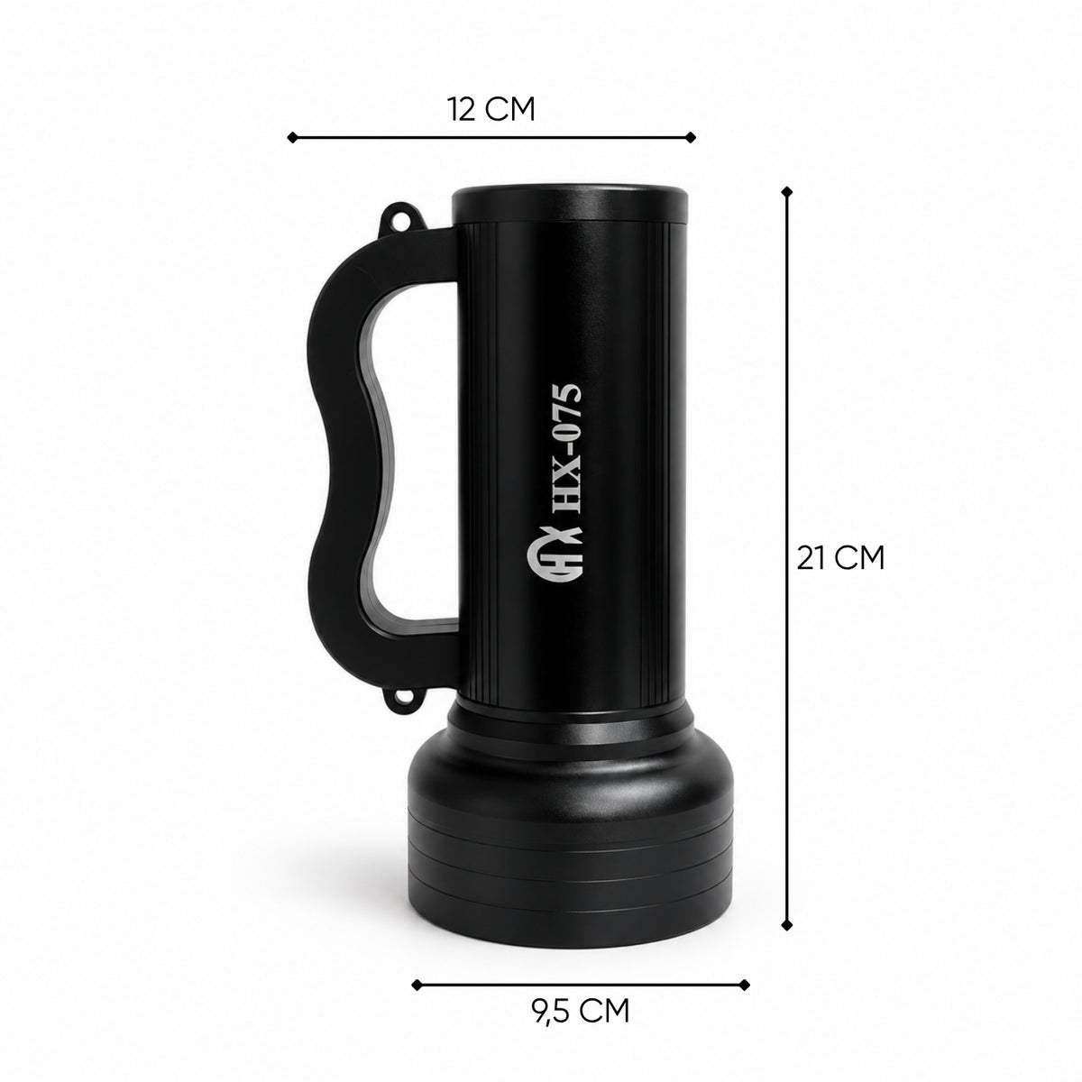 Şarj Edilebilir El Feneri - Şarjlı Projektör - 15 Watt - Hong Xin - HX-075