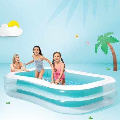 Şişme Aile Havuzu - Intex - Şeffaf - 262 x 175 x 56cm (56483)