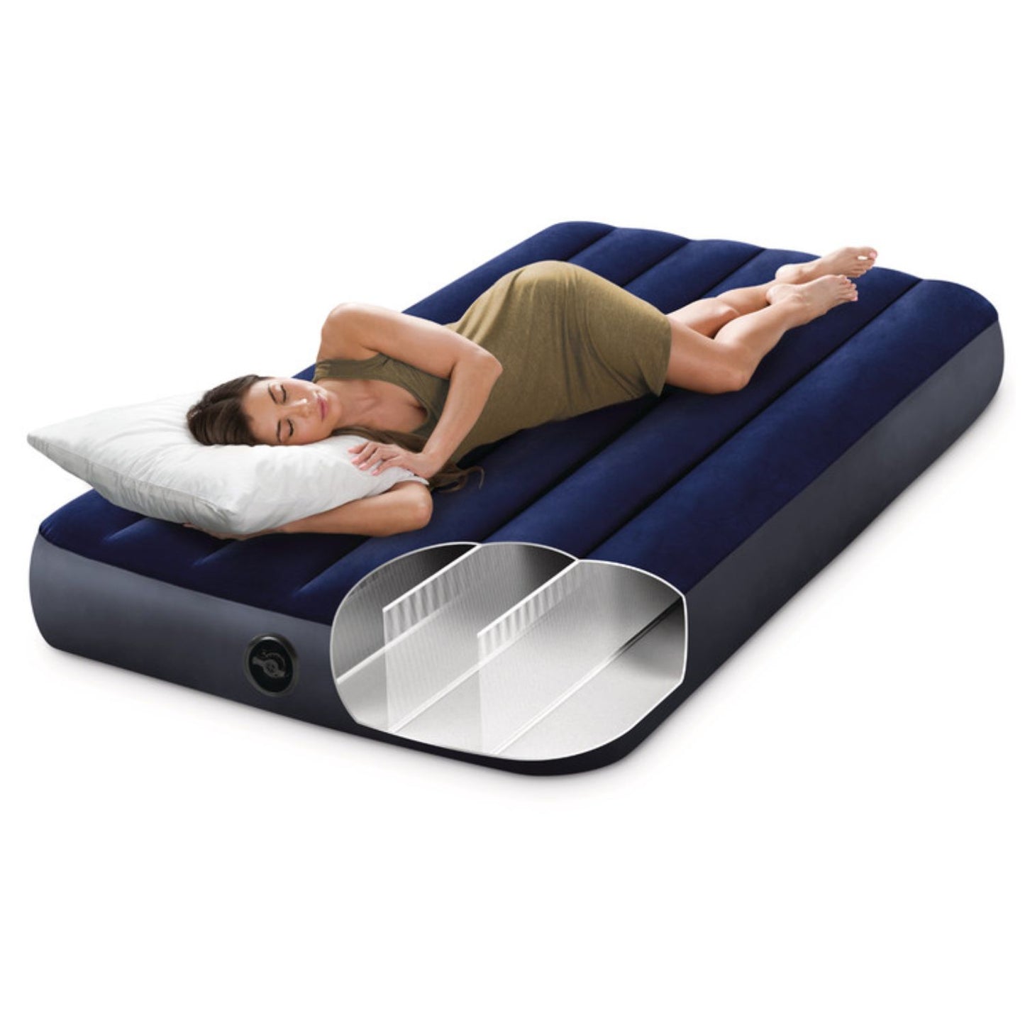 Şişme Kamp Yatağı - Intex - Tek Kişilik XL - 99cm (64757)