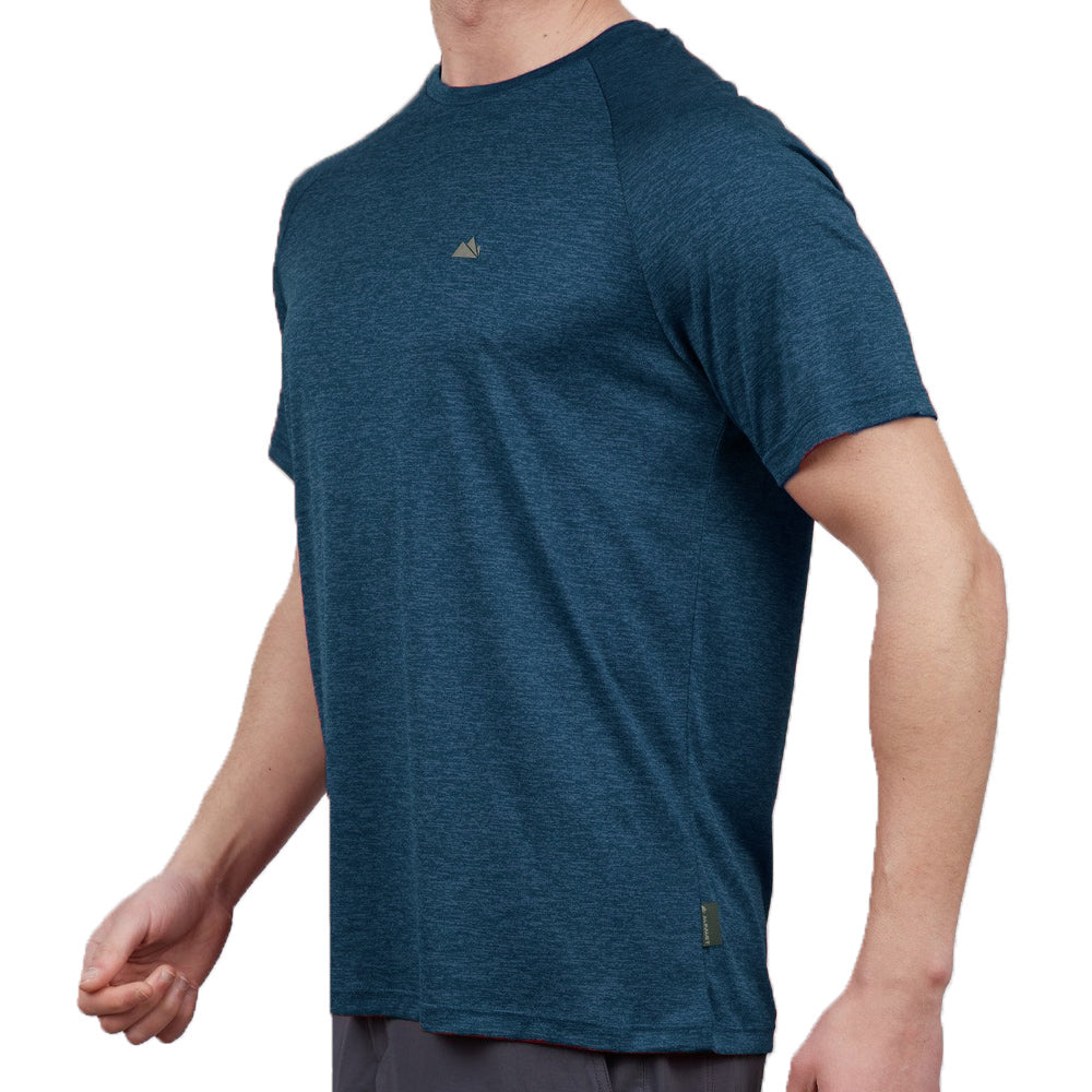 Spor Erkek Tişört - Terletmez Kumaş - Speedwick Move - Lacivert