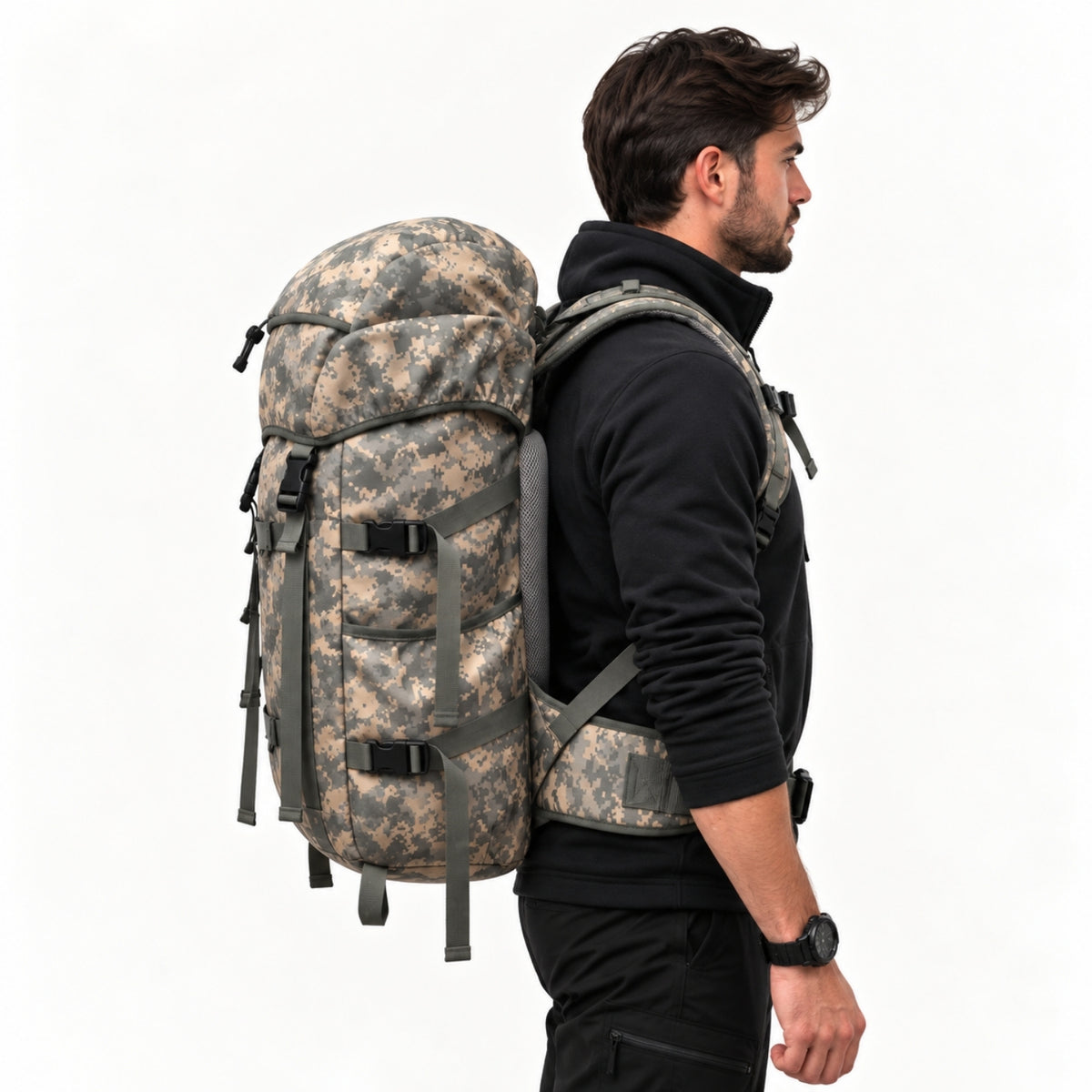 Su Geçirmez Dağcı Sırt Çantası - Outdoor Çanta - Savage Ventura 75 LT - D.Kmflj