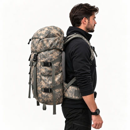 Su Geçirmez Dağcı Sırt Çantası - Outdoor Çanta - Savage Ventura 75 LT - D.Kmflj
