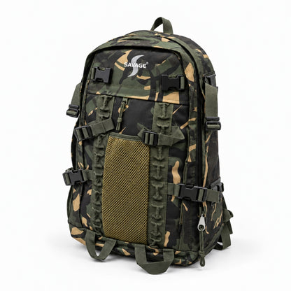 Su Geçirmez Outdoor Sırt Çantası - Dağcı Çantası - Savage Ventura 50LT- Kamuflaj