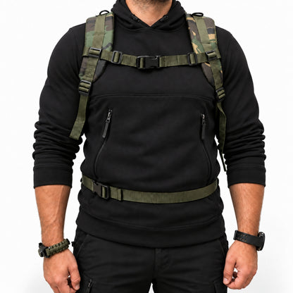 Su Geçirmez Outdoor Sırt Çantası - Dağcı Çantası - Savage Ventura 50LT- Kamuflaj