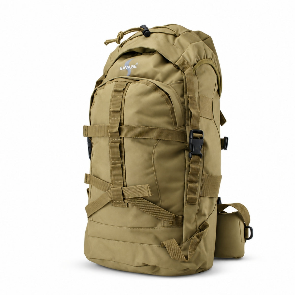 Su Geçirmez Outdoor Sırt Çantası - Dağcı Çantası - Savage Ventura 60LT - Kum