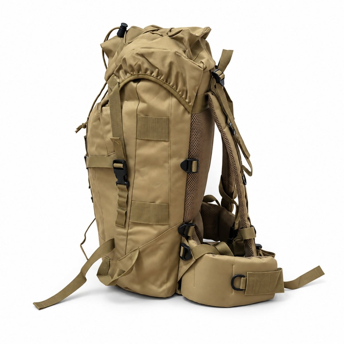 Su Geçirmez Outdoor Sırt Çantası - Dağcı Çantası - Savage Ventura 60LT - Kum
