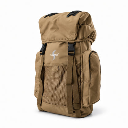 Su Geçirmez Outdoor Sırt Çantası - Kamp Çantası - Savage Ventura 35LT - Kum