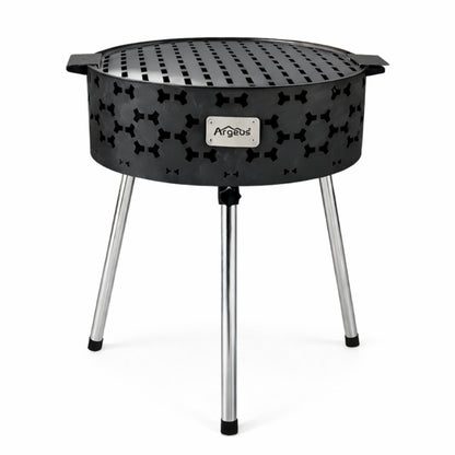Taşınabilir Kömür Barbekü Mangal  - Büyük - 44cm*13cm*67cm