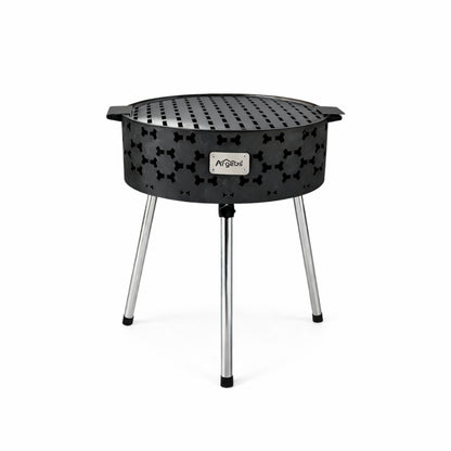 Taşınabilir Kömür Barbekü Mangal - Küçük - 33cm*13cm*52cm