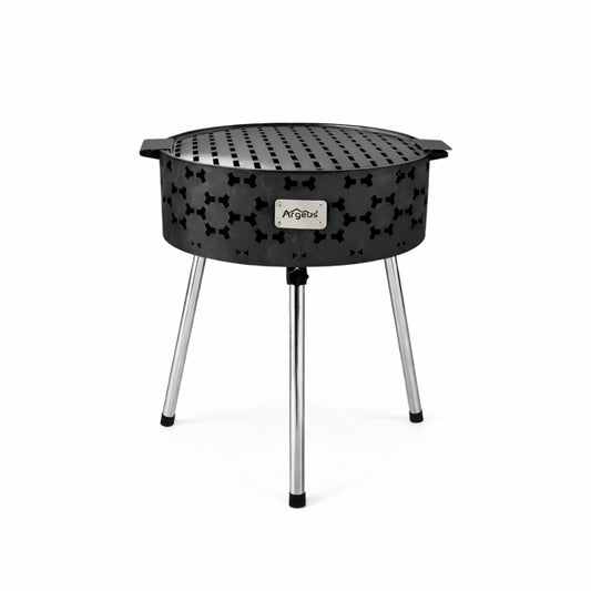 Taşınabilir Kömür Barbekü Mangal - Küçük - 33cm*13cm*52cm