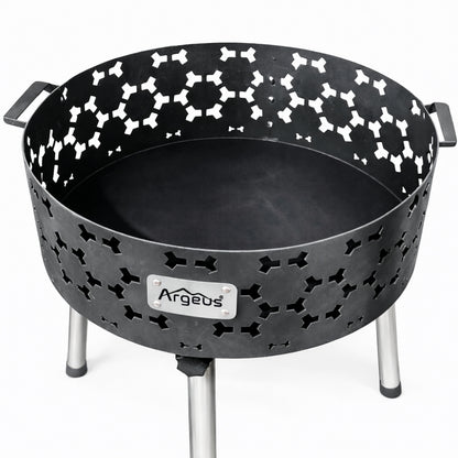 Taşınabilir Kömür Barbekü Mangal - Küçük - 33cm*13cm*52cm